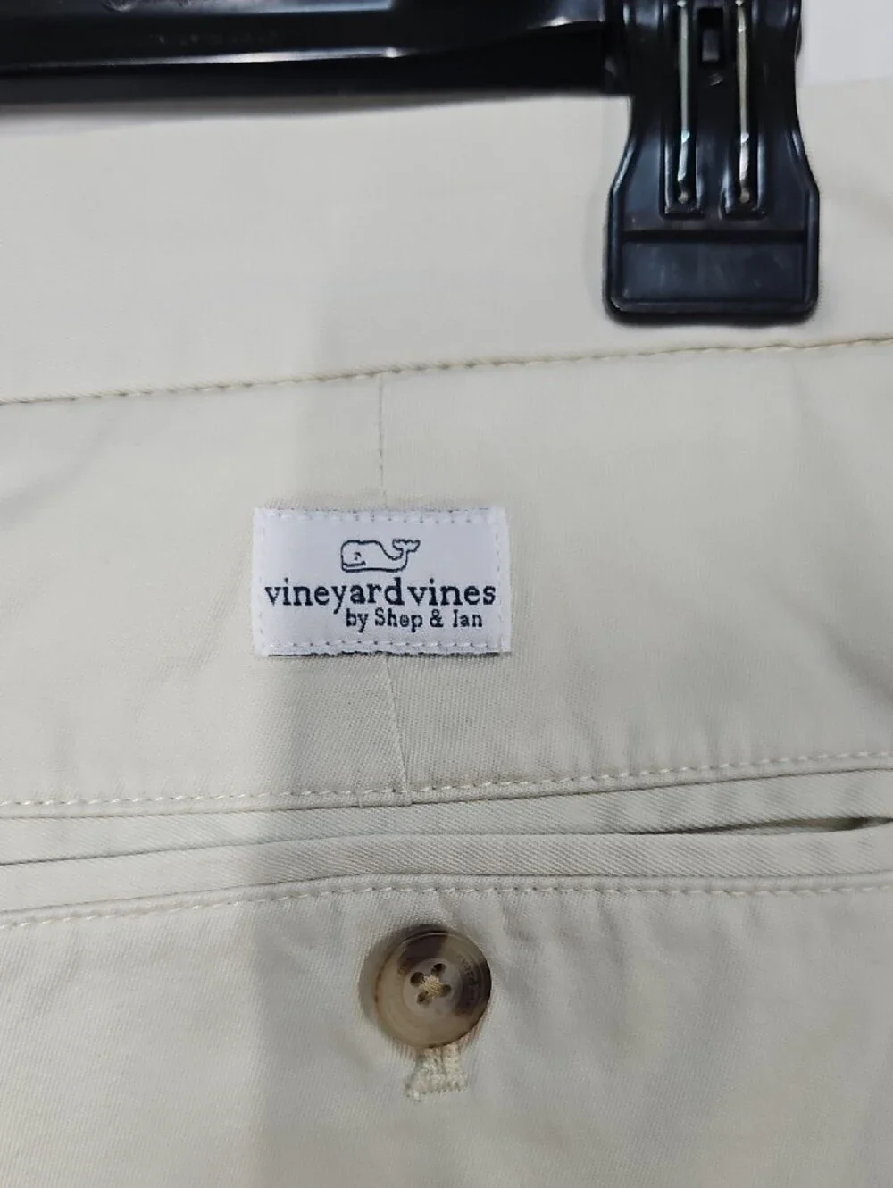 Vineyard Vines Cream Chino Shorts